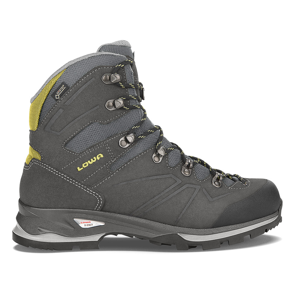 Scarponi Trekking Uomo Lowa Baldo GTX Grigie Scuro/Verde Oliva QRCAFH-218